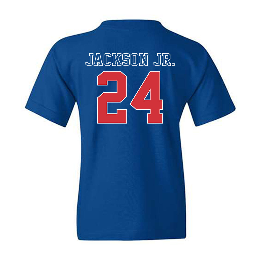 LA Tech - NCAA Football : Alonzo Jackson Jr. - Sports Shersey Youth T-Shirt-1