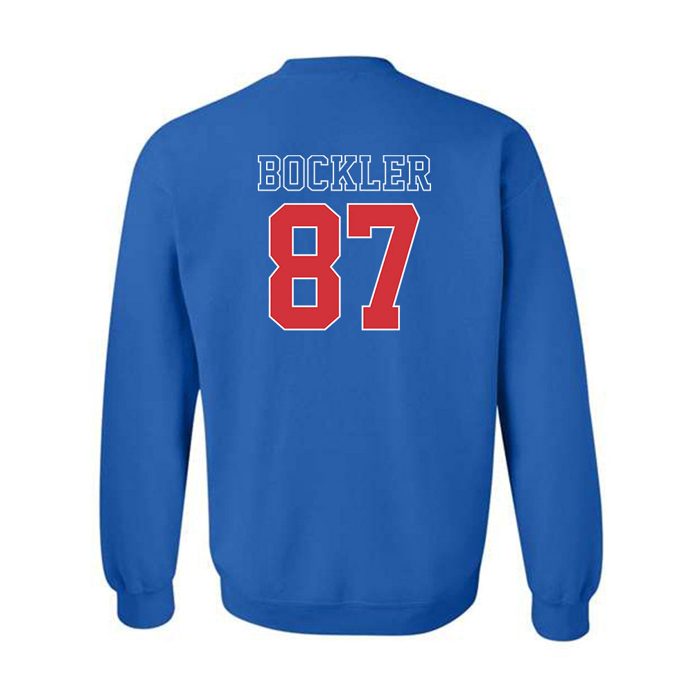 LA Tech - NCAA Football : Brayden Bockler - Sports Shersey Crewneck Sweatshirt-1