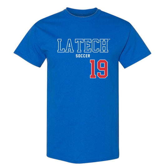 LA Tech - NCAA Women's Soccer : Reagan Roberts - Sports Shersey T-Shirt-0