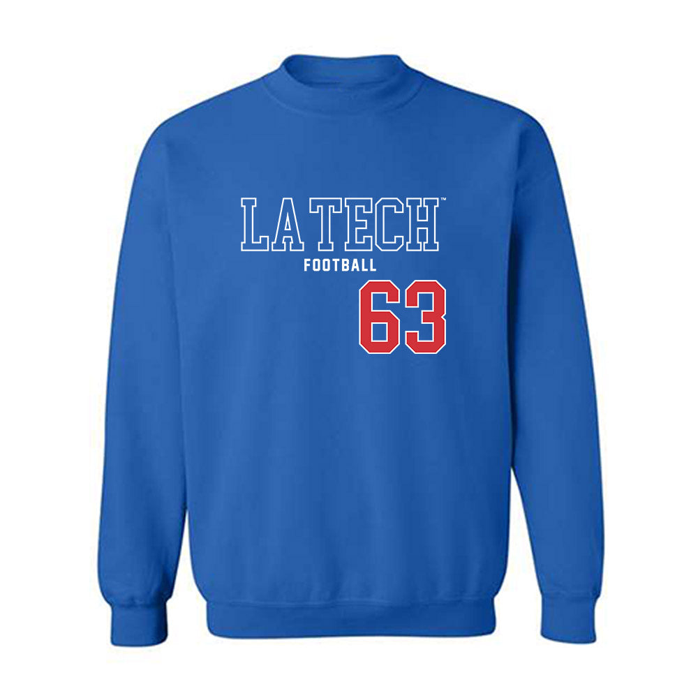 LA Tech - NCAA Football : Kaleb Campbell - Sports Shersey Crewneck Sweatshirt-0