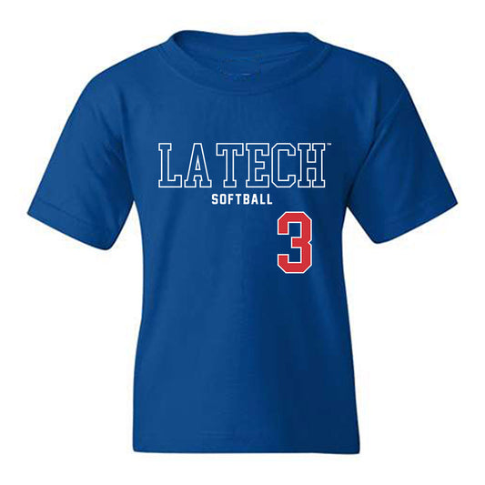 LA Tech - NCAA Softball : Cali Bennett - Sports Shersey Youth T-Shirt-0