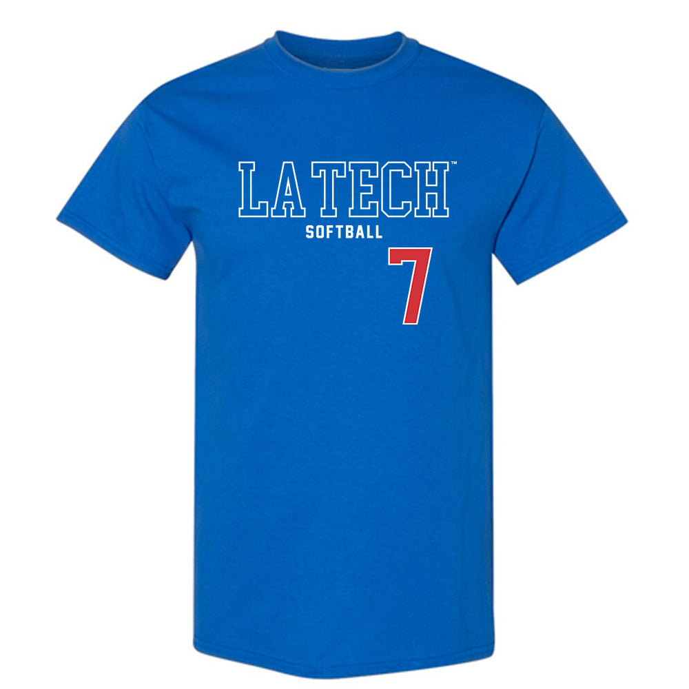 LA Tech - NCAA Softball : Ruby Fidge - Sports Shersey T-Shirt-0