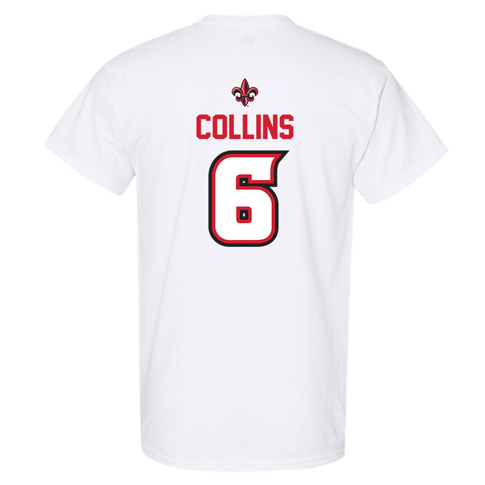 Louisiana - NCAA Baseball : Mark Collins - Sports Shersey T-Shirt-1