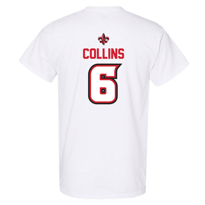 Louisiana - NCAA Baseball : Mark Collins - Sports Shersey T-Shirt-1