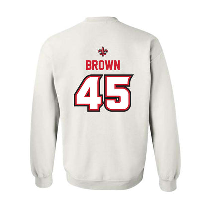 Louisiana - NCAA Baseball : Colt Brown - Sports Shersey Crewneck Sweatshirt-1