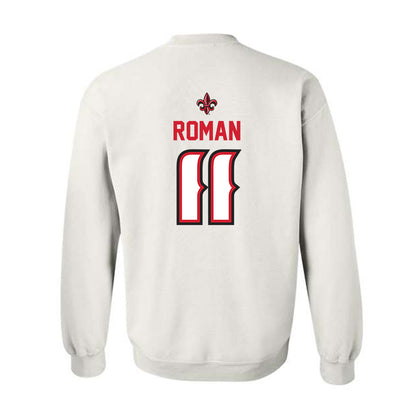 Louisiana - NCAA Baseball : Ty Roman - Sports Shersey Crewneck Sweatshirt-1