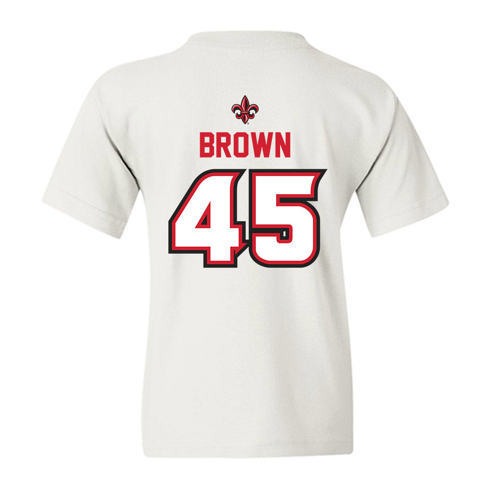 Louisiana - NCAA Baseball : Colt Brown - Sports Shersey Youth T-Shirt-1