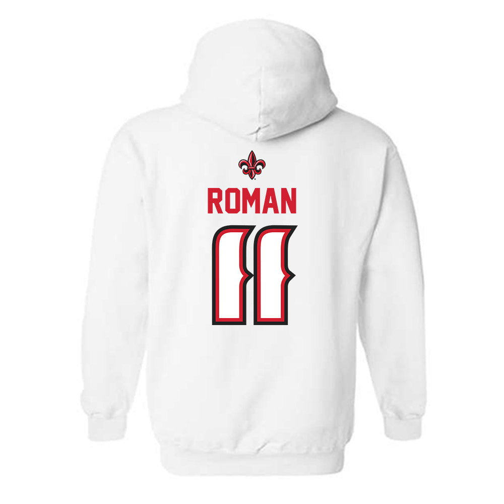 Louisiana - NCAA Baseball : Ty Roman - Sports Shersey Hooded Sweatshirt-1