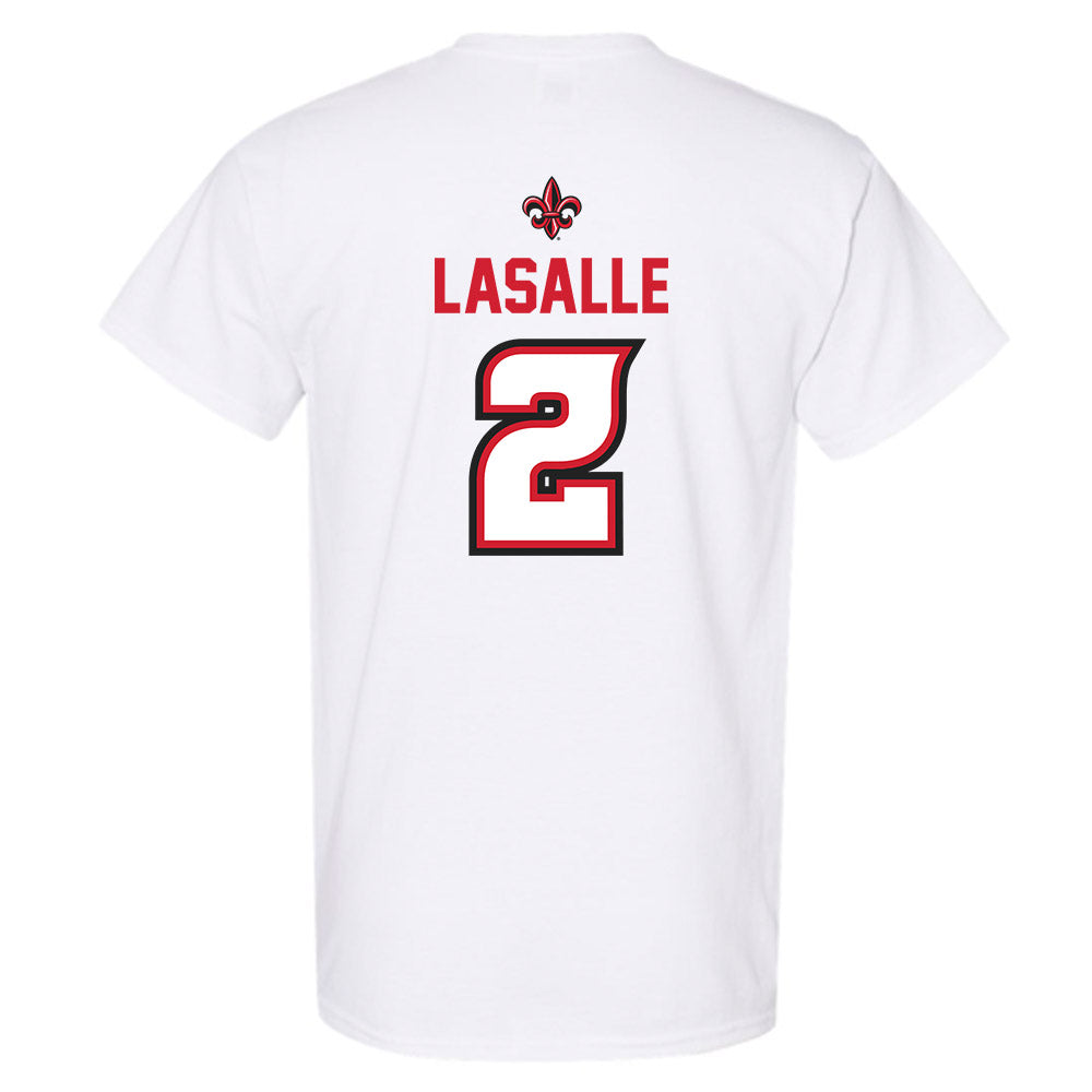 Louisiana - NCAA Baseball : Donovan Lasalle - Sports Shersey T-Shirt-1