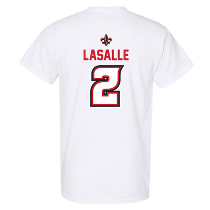 Louisiana - NCAA Baseball : Donovan Lasalle - Sports Shersey T-Shirt-1