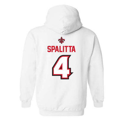 Louisiana - NCAA Baseball : Steven Spalitta - Sports Shersey Hooded Sweatshirt-1