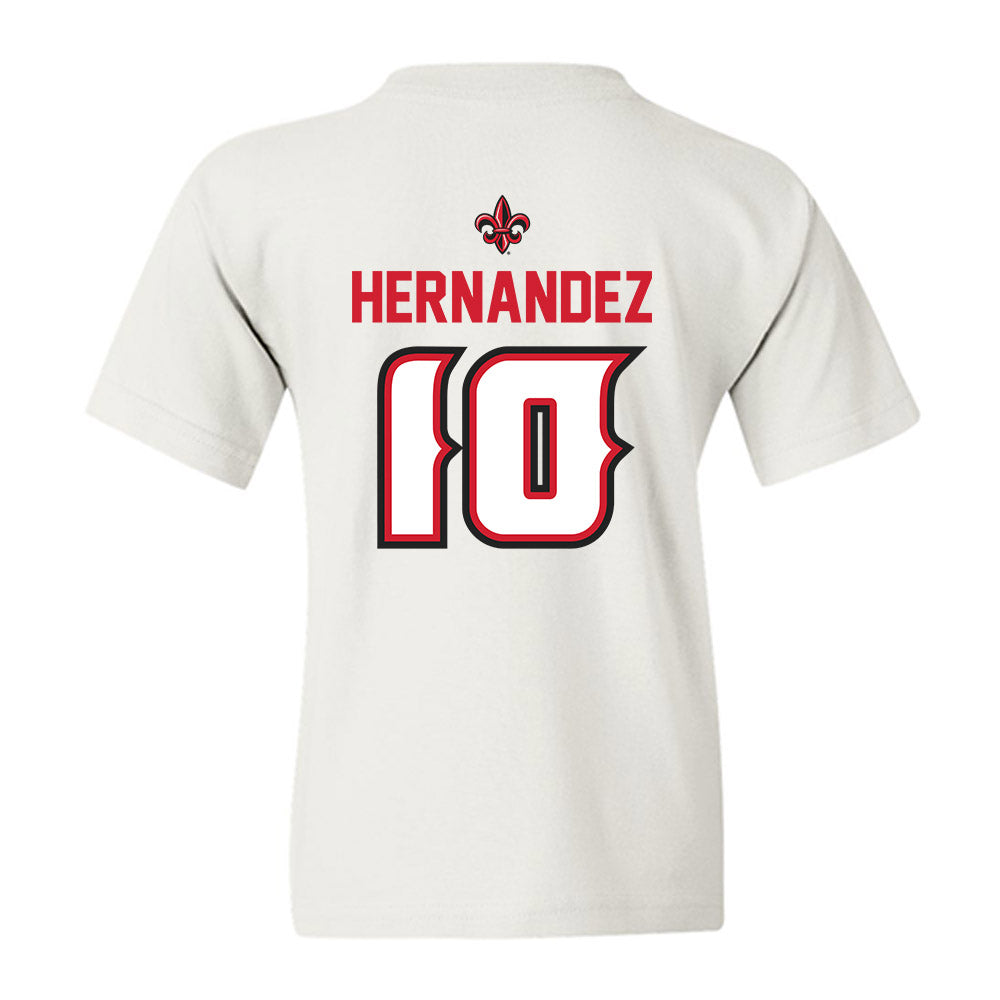 Louisiana - NCAA Baseball : Rigoberto Hernandez - Sports Shersey Youth T-Shirt-1