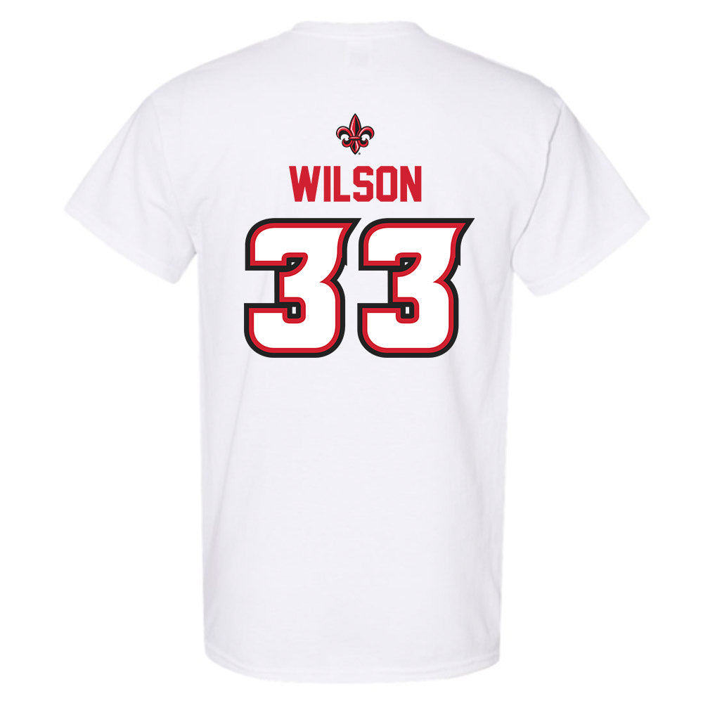 Louisiana - NCAA Baseball : Bryce Wilson - Sports Shersey T-Shirt-1