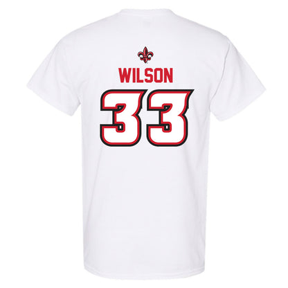 Louisiana - NCAA Baseball : Bryce Wilson - Sports Shersey T-Shirt-1