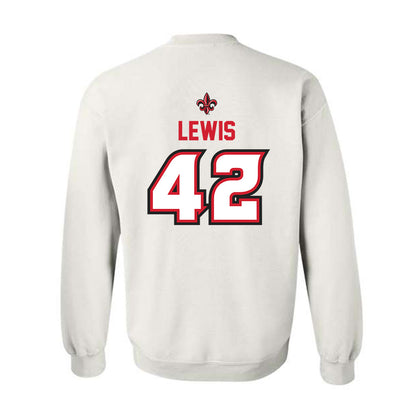 Louisiana - NCAA Baseball : Noah Lewis - Sports Shersey Crewneck Sweatshirt-1