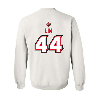 Louisiana - NCAA Baseball : Josh Lim - Sports Shersey Crewneck Sweatshirt-1