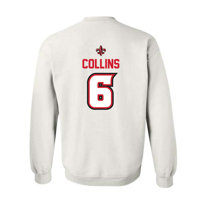 Louisiana - NCAA Baseball : Mark Collins - Sports Shersey Crewneck Sweatshirt-1