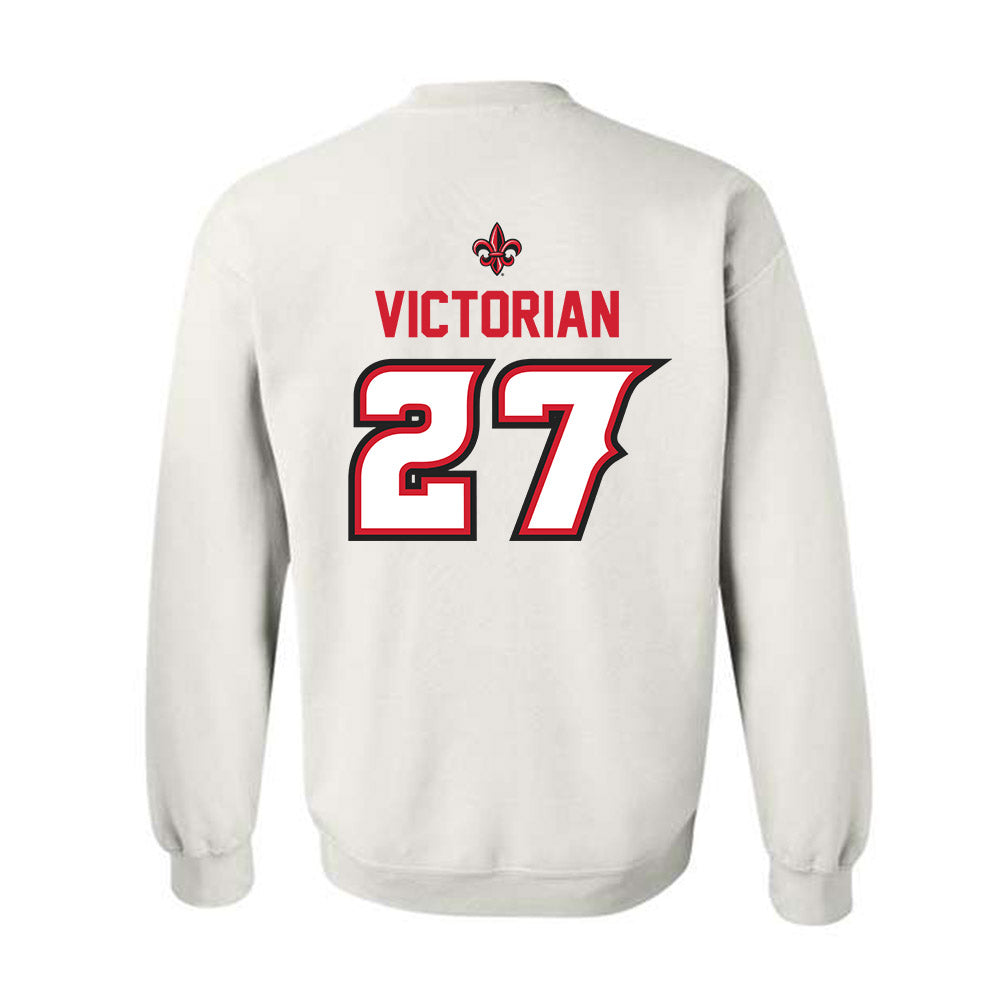 Louisiana - NCAA Baseball : Landon Victorian - Sports Shersey Crewneck Sweatshirt-1
