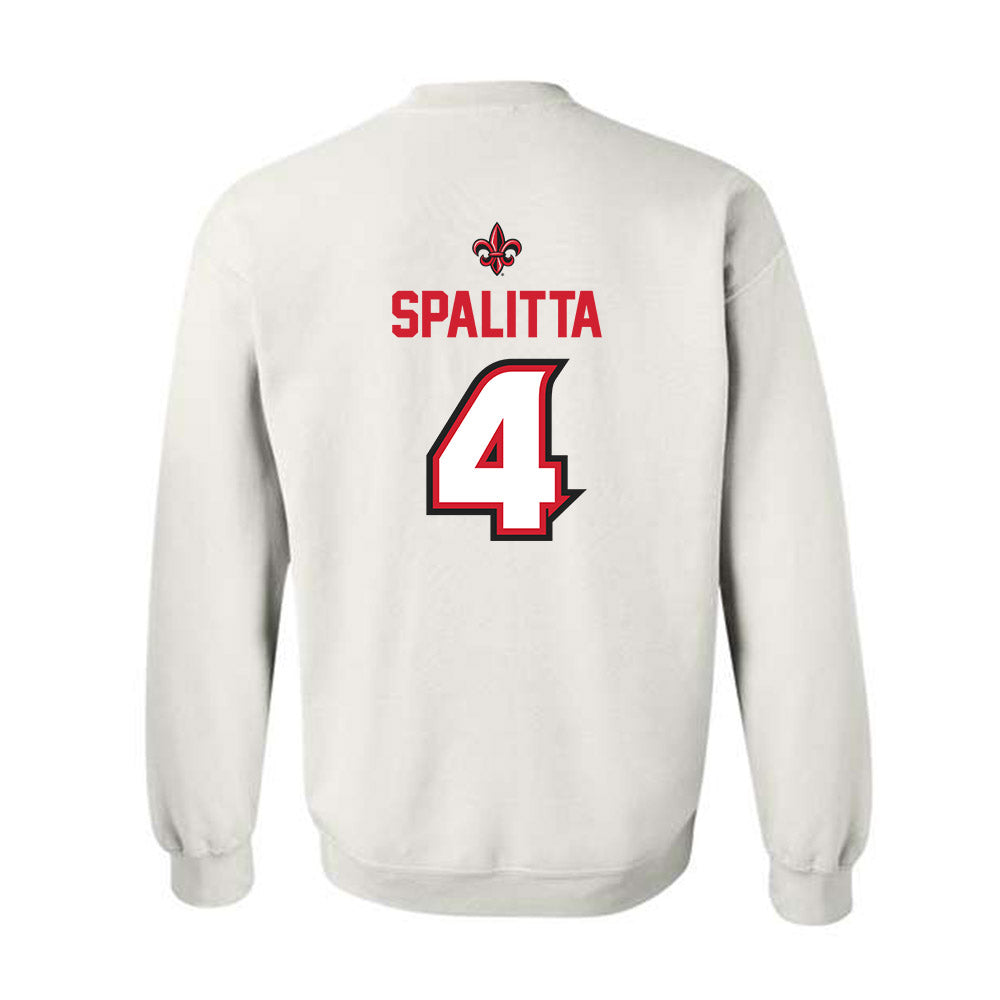 Louisiana - NCAA Baseball : Steven Spalitta - Sports Shersey Crewneck Sweatshirt-1