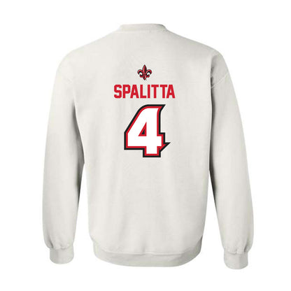 Louisiana - NCAA Baseball : Steven Spalitta - Sports Shersey Crewneck Sweatshirt-1