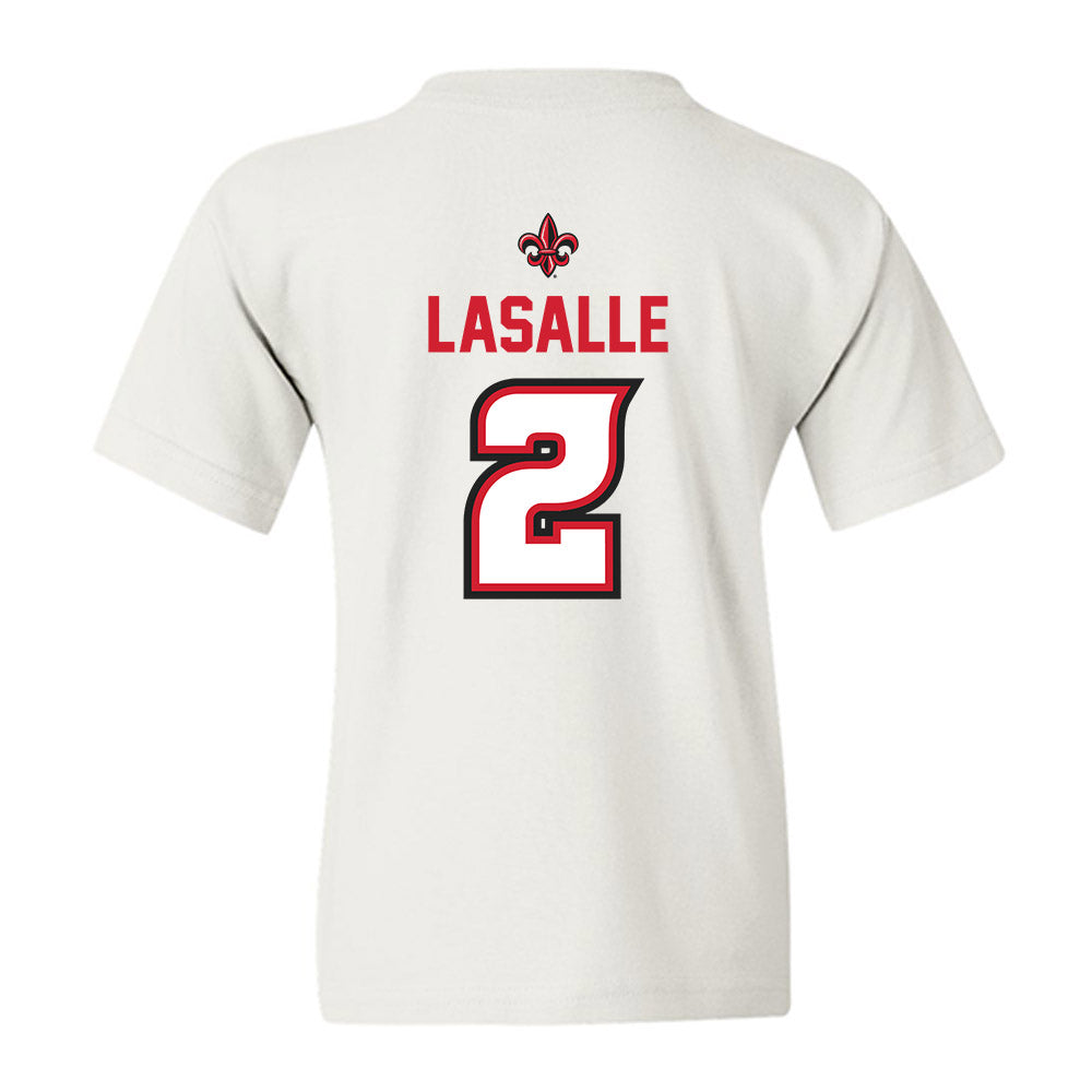 Louisiana - NCAA Baseball : Donovan Lasalle - Sports Shersey Youth T-Shirt-1