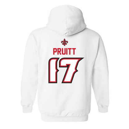 Louisiana - NCAA Baseball : Sawyer Pruitt - Sports Shersey Hooded Sweatshirt-1