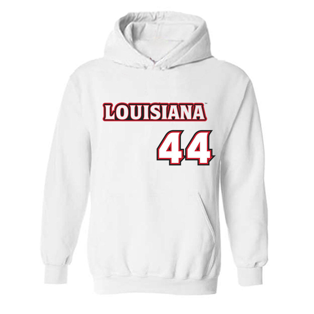 Louisiana - NCAA Baseball : Josh Lim - Sports Shersey Hooded Sweatshirt-0