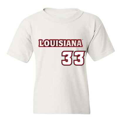 Louisiana - NCAA Baseball : Bryce Wilson - Sports Shersey Youth T-Shirt-0
