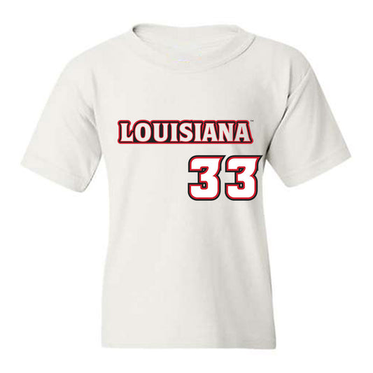 Louisiana - NCAA Baseball : Bryce Wilson - Sports Shersey Youth T-Shirt-0