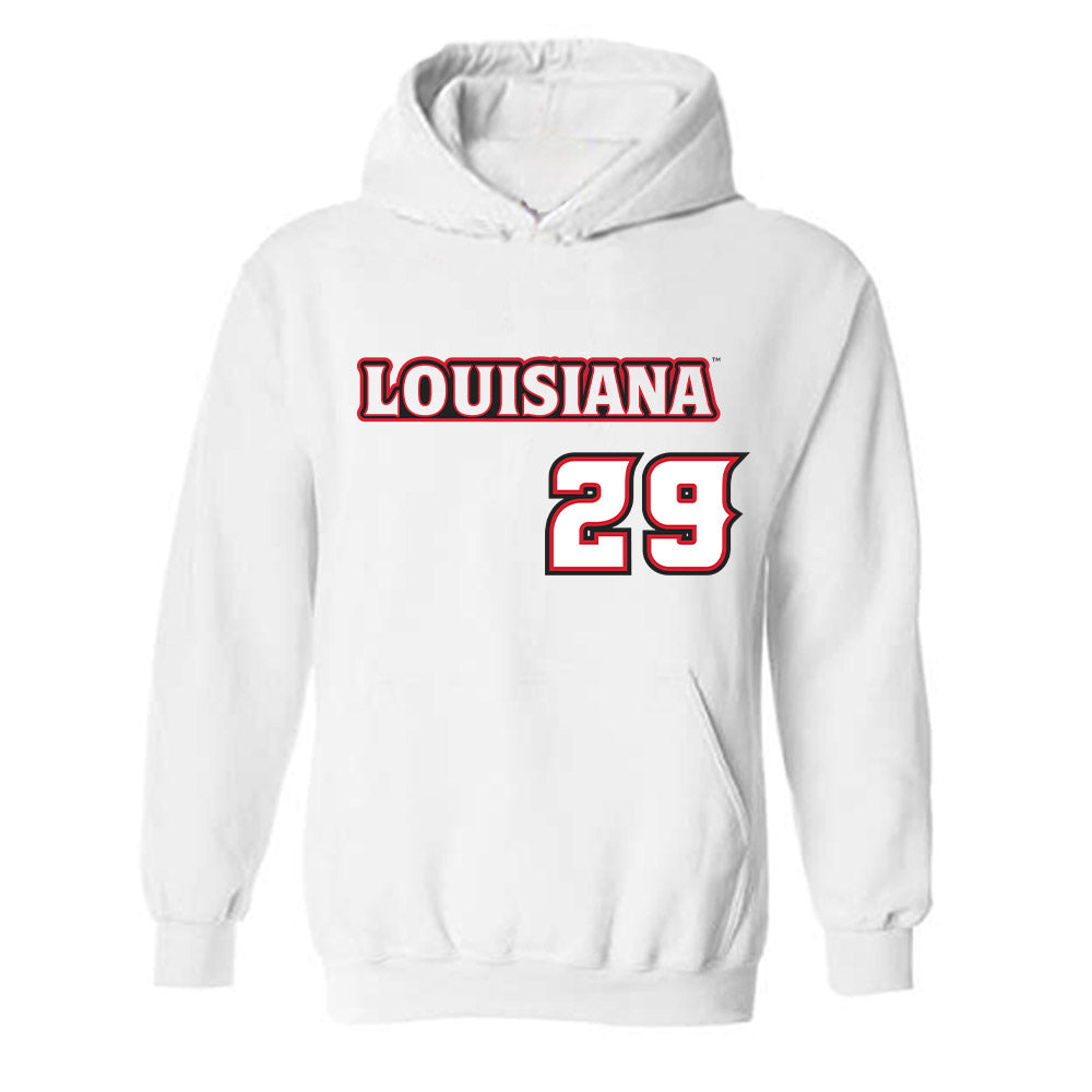 Louisiana - NCAA Baseball : Blaze Rodriguez - Sports Shersey Hooded Sweatshirt-0