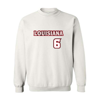 Louisiana - NCAA Baseball : Mark Collins - Sports Shersey Crewneck Sweatshirt-0