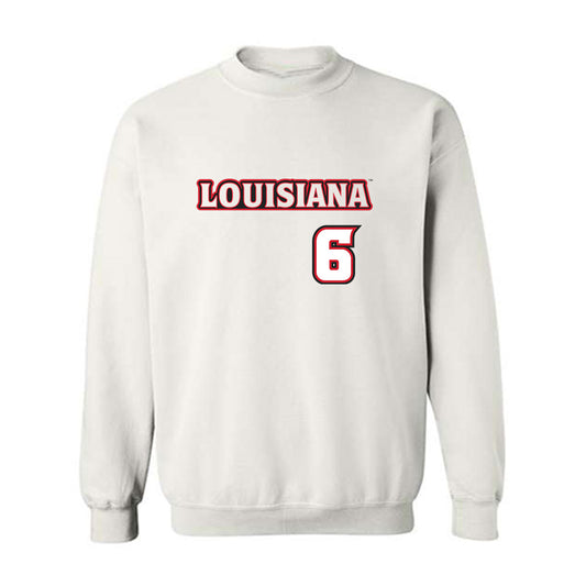 Louisiana - NCAA Baseball : Mark Collins - Sports Shersey Crewneck Sweatshirt-0