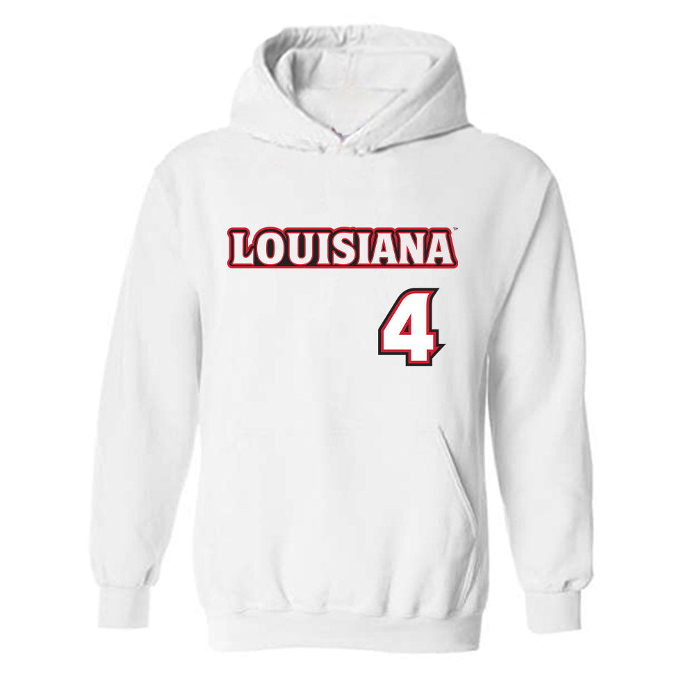 Louisiana - NCAA Baseball : Steven Spalitta - Sports Shersey Hooded Sweatshirt-0