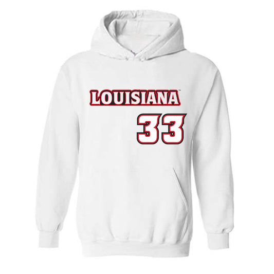 Louisiana - NCAA Baseball : Bryce Wilson - Sports Shersey Hooded Sweatshirt-0