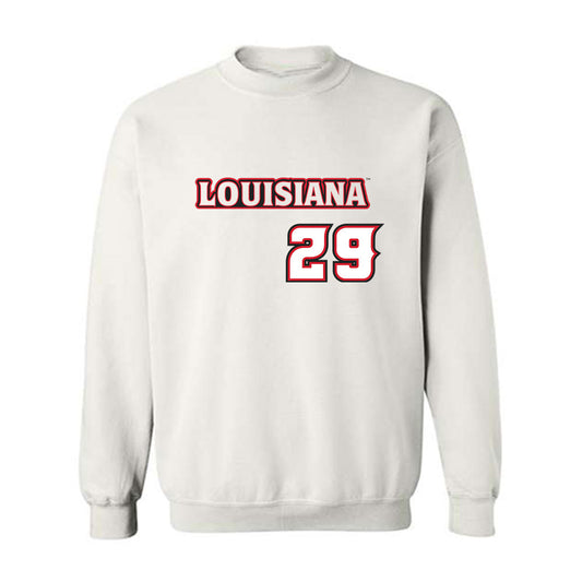 Louisiana - NCAA Baseball : Blaze Rodriguez - Sports Shersey Crewneck Sweatshirt-0
