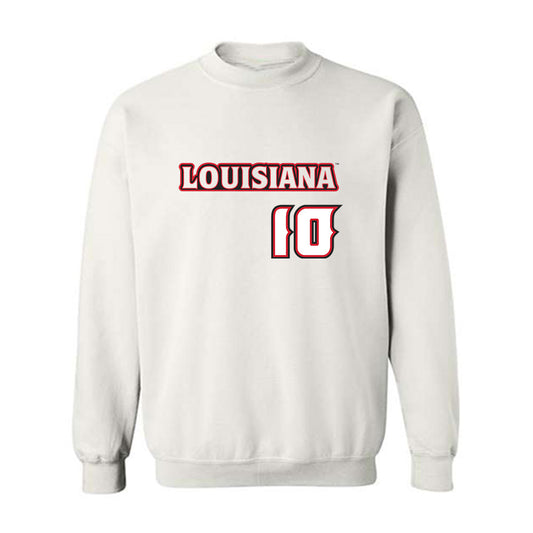 Louisiana - NCAA Baseball : Rigoberto Hernandez - Sports Shersey Crewneck Sweatshirt-0