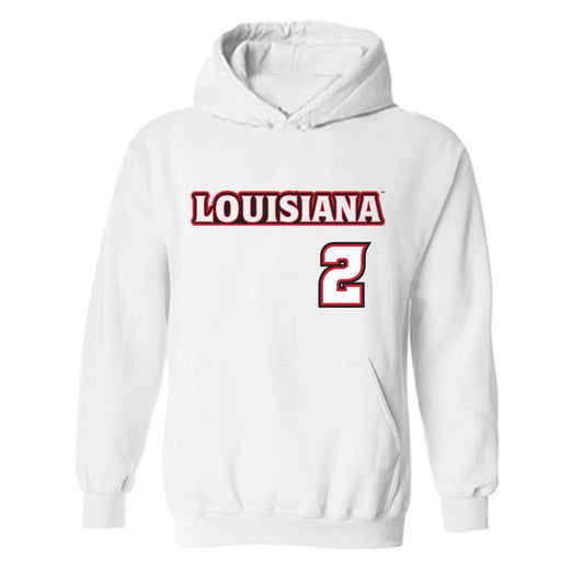 Louisiana - NCAA Baseball : Donovan Lasalle - Sports Shersey Hooded Sweatshirt-0