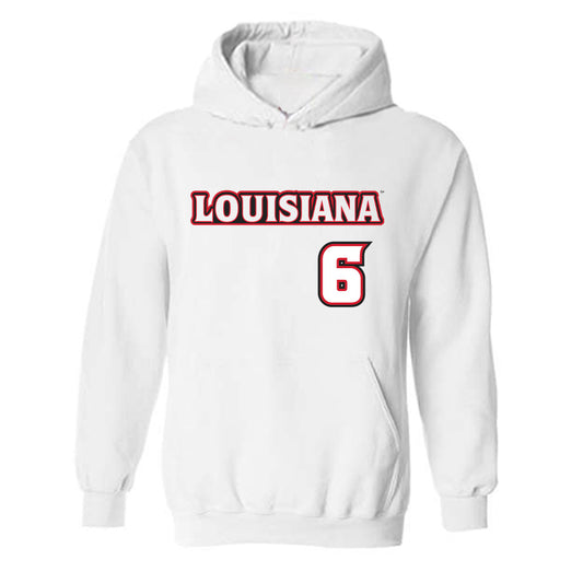 Louisiana - NCAA Baseball : Mark Collins - Sports Shersey Hooded Sweatshirt-0