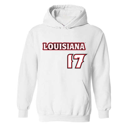 Louisiana - NCAA Baseball : Sawyer Pruitt - Sports Shersey Hooded Sweatshirt-0