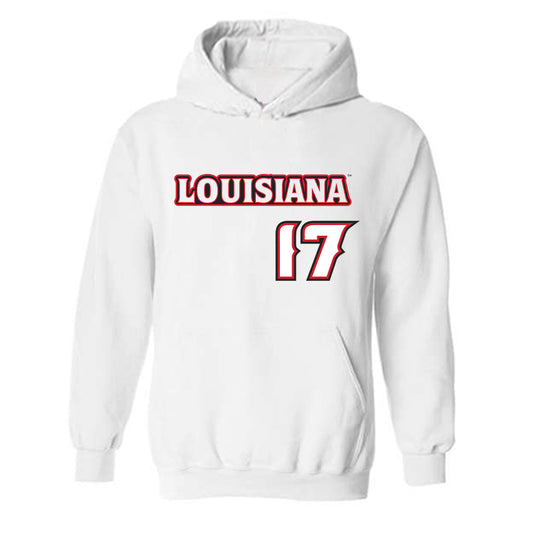 Louisiana - NCAA Baseball : Sawyer Pruitt - Sports Shersey Hooded Sweatshirt-0