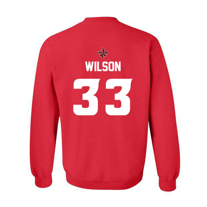 Louisiana - NCAA Baseball : Bryce Wilson - Generic Shersey Crewneck Sweatshirt-1