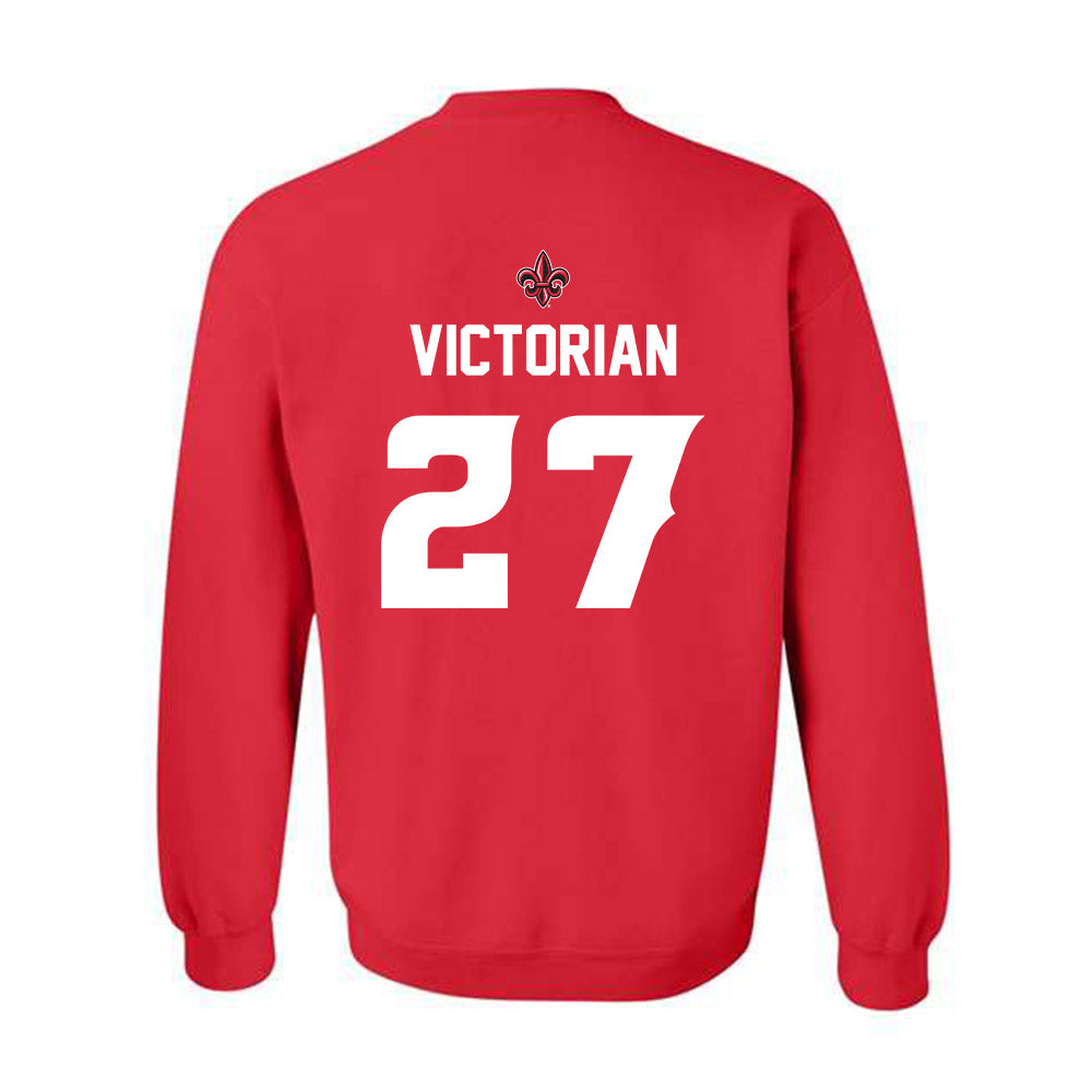 Louisiana - NCAA Baseball : Landon Victorian - Generic Shersey Crewneck Sweatshirt-1