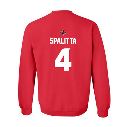 Louisiana - NCAA Baseball : Steven Spalitta - Generic Shersey Crewneck Sweatshirt-1