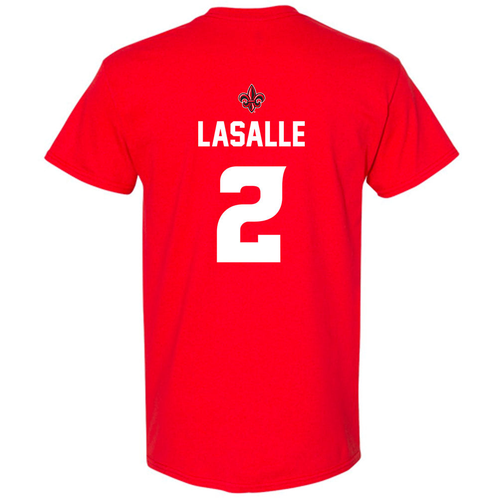 Louisiana - NCAA Baseball : Donovan Lasalle - Generic Shersey T-Shirt-1
