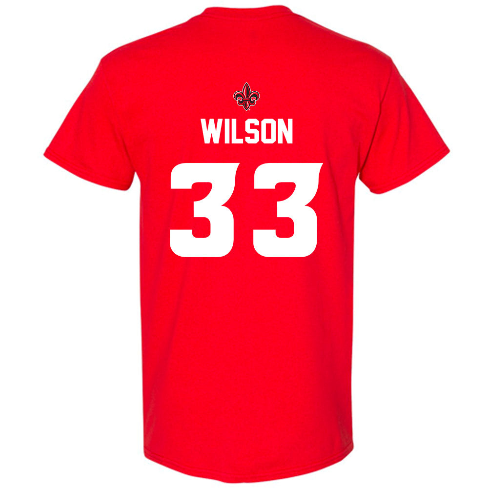 Louisiana - NCAA Baseball : Bryce Wilson - Generic Shersey T-Shirt-1