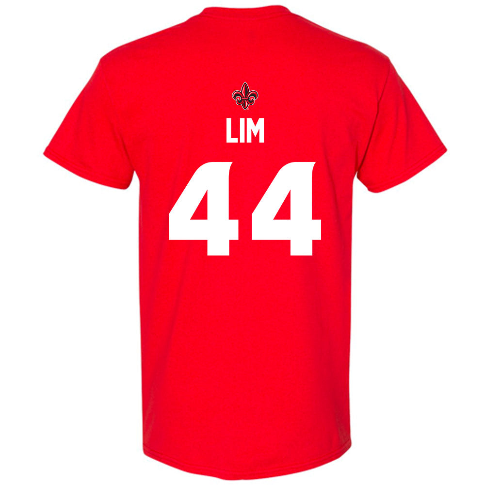 Louisiana - NCAA Baseball : Josh Lim - Generic Shersey T-Shirt-1