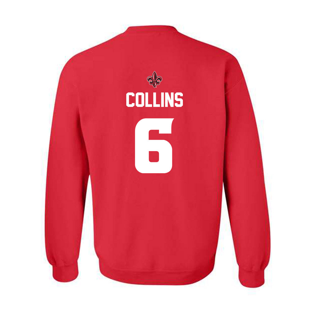 Louisiana - NCAA Baseball : Mark Collins - Generic Shersey Crewneck Sweatshirt-1