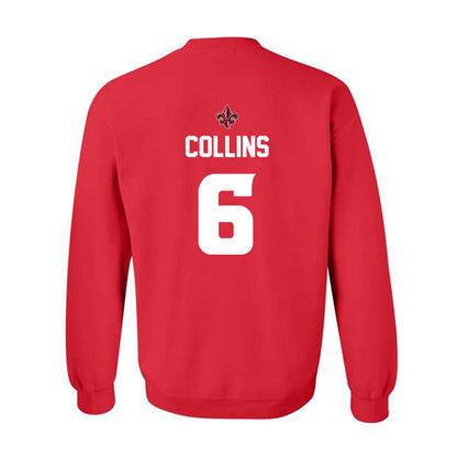 Louisiana - NCAA Baseball : Mark Collins - Generic Shersey Crewneck Sweatshirt-1
