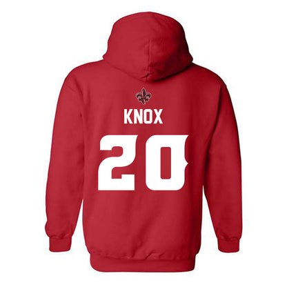 Louisiana - NCAA Softball : Lily Knox - Generic Shersey Hooded Sweatshirt-1