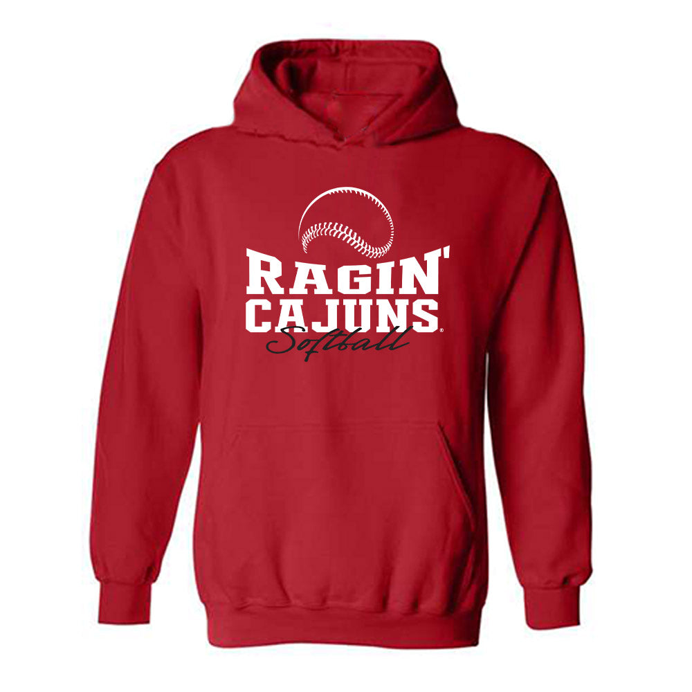 Louisiana - NCAA Softball : Lily Knox - Generic Shersey Hooded Sweatshirt-0